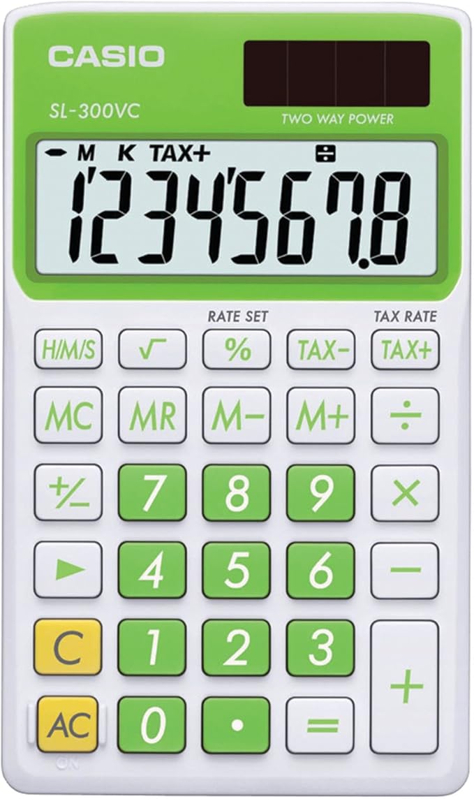 casio 卡西欧 sl-300vc 标准功能计算器,*